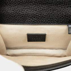 مملوكة مسبقًا حقيبة كروس غوتشي ديونيسوس صغيرة جلد أسود