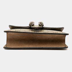 مملوكة مسبقًا حقيبة غوتشي كروس بودي GG سوبر يم بني صغيرة ديونيسوس