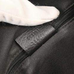 مملوكة مسبقًا Gucci Dark Gray Black GG Handbag