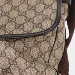 مملوكة مسبقًا Gucci Beige Canvas, Leather GG Shoulder Bag