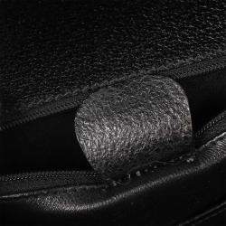 Pre Owned حقيبة يد 2 في 1 بامبو جلد خنزير أسود غوتشي