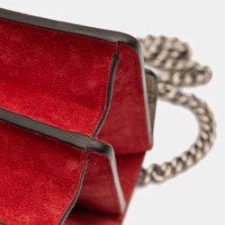 مملوكة مسبقًا حقيبة كتف غوتشي ديونيسوس جي جي سوبريم بنية متوسطة