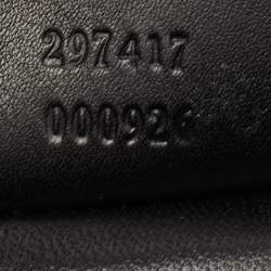 Pre Owned حقيبة كلتش غوتشى برودواى سويدي وردي جي متداخلة مزخرفة كريستال 