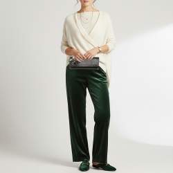 Pre Owned حقيبة كلتش غوتشى برودواى سويدي وردي جي متداخلة مزخرفة كريستال 