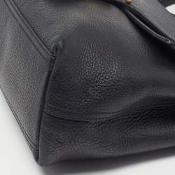 مملوكة مسبقًا Gucci GG Marmont Black Leather Flap Shoulder Bag