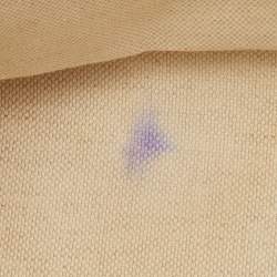 Pre Owned Gucci Beige/Brown GG Supreme Canvas and Leather Tote