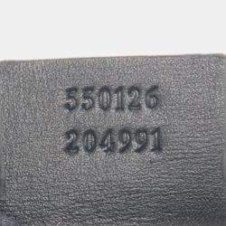 مملوكة مسبقًا Gucci Black Medium Suede Arli Crossbody