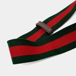 Pre Owned حقيبة ماسنجر من غوتشي جلد بني وبي في سي جي جي سوبريم