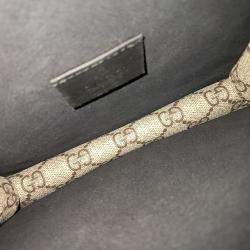 Pre Owned Gucci Beige PVC Dionysus Shoulder and Crossbody Bag