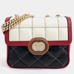 Pre Owned حقيبة كتف جلد متعدد الألوان غوتشي ديكو صغيرة