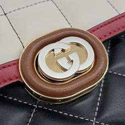 Pre Owned حقيبة كتف جلد متعدد الألوان غوتشي ديكو صغيرة