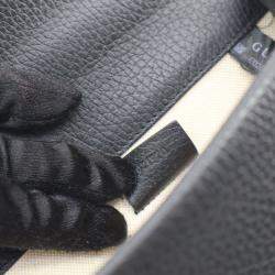 Pre Owned Gucci Black Small Leather Dionysus  Crossbody