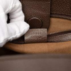 Pre Owned حقيبة غوتشي بُني جي جي سوبريم بنجال قابلة للتحويل