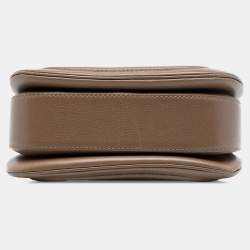 مملوكة مسبقًا Gucci Brown Medium Leather New Bamboo Satchel