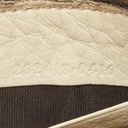 Pre Owned Gucci Soho Multicolor Python Zip Around Wallet