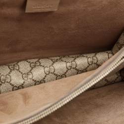 مملوكة مسبقًا حقيبة كتف غوتشي ديونيسوس كانفاس GG سوبريم بيج متوسط وجلد سويدي