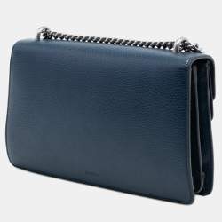 مملوكة مسبقًا Gucci Blue Medium Calfskin Dionysus Shoulder Bag
