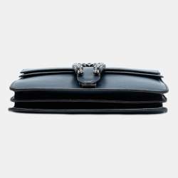 مملوكة مسبقًا Gucci Blue Medium Calfskin Dionysus Shoulder Bag