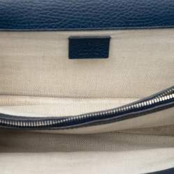 مملوكة مسبقًا Gucci Blue Medium Calfskin Dionysus Shoulder Bag