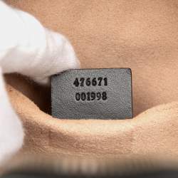 مملوكة مسبقًا Gucci Black Small GG Marmont Matelasse Leather Backpack