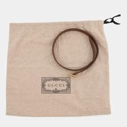 Pre Owned حقيبة غووتشي جاكي 1961 جلد GG سوبرم بطبعة هندسية بيج/بني/متعدد الألوان حجم صغير