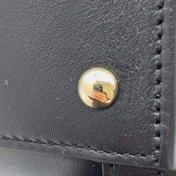 Pre Owned حقيبة يد غوتشي ديانا متوسطة جلد سوداء