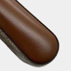 مملوكة مسبقًا حقيبة رسول غوتشي جي جي سوبريم جلد بني/بيج جي جي سوبريم