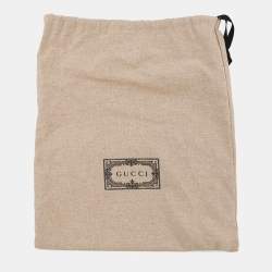 مملوكة مسبقًا حقيبة رسول غوتشي جي جي سوبريم جلد بني/بيج جي جي سوبريم