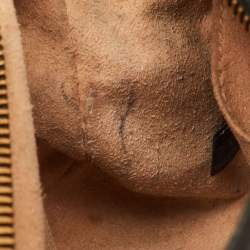 Pre Owned حقيبة كتف غوتشي مارمونت جي جي ميني جلد ماتيلاسيه أسود كاميرا