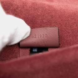 مملوكة مسبقًا Gucci Brown, Red Small GG Supreme Blooms Dionysus Crossbody