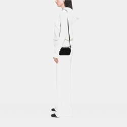 مملوكة مسبقًا Gucci Black Mini GG Marmont Matelasse Leather Monochrome Crossbody