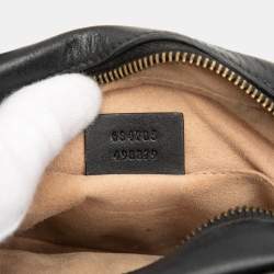 Pre Owned Gucci Black Mini GG Marmont Matelasse Leather Crossbody