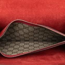 Pre Owned Gucci Brown Medium GG Supreme Dionysus Shoulder Bag