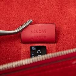 مملوكة مسبقًا حقيبة كتف غوتشي ديونيسوس جي جي سوبريم بنية حمراء متوسطة