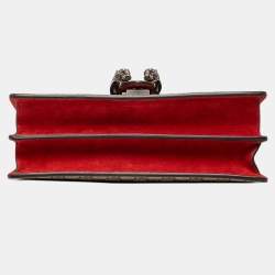 مملوكة مسبقًا حقيبة كتف غوتشي ديونيسوس جي جي سوبريم بنية حمراء متوسطة