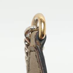 Pre Owned Gucci Emily Large Gold Guccissima Leather Chain Shoulder Bag