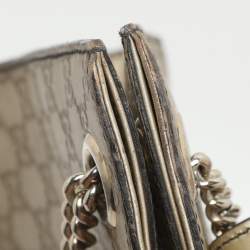 Pre Owned Gucci Emily Large Gold Guccissima Leather Chain Shoulder Bag