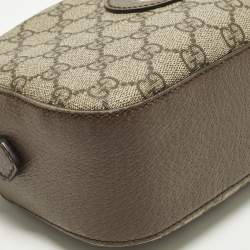 Pre Owned Gucci Neo Vintage Beige/Ebony GG Supreme Canvas Messenger Bag
