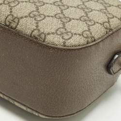 Pre Owned Gucci Neo Vintage Beige/Ebony GG Supreme Canvas Messenger Bag