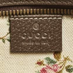 Pre Owned Gucci Neo Vintage Beige/Ebony GG Supreme Canvas Messenger Bag