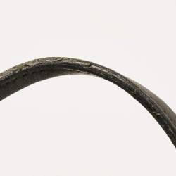 Pre Owned Gucci GG Twins Large Black Guccissima Leather Tote