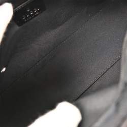 مملوكة مسبقًا Gucci GG Black Canvas Shoulder Bag