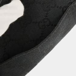 مملوكة مسبقًا Gucci GG Black Canvas Shoulder Bag