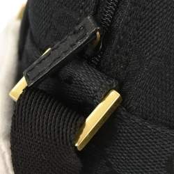 مملوكة مسبقًا Gucci GG Black Canvas Shoulder Bag