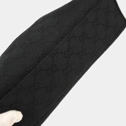مملوكة مسبقًا Gucci GG Black Canvas Shoulder Bag