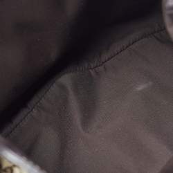 Pre Owned حقيبة غوتشي بابوشكا إندي كانفاس GG و جلد بيج/بني متوسطة