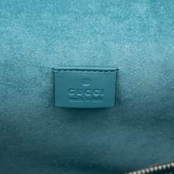 Pre Owned حقيبة كتف غوتشي ديونيسوس تطريز قطة غاضبة جي جي سوبريم بنية متوسطة الحجم