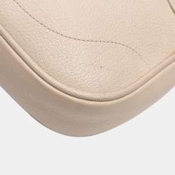 Pre Owned Gucci White Small Calfskin Aphrodite Satchel