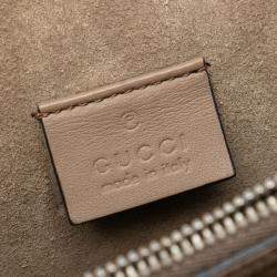 Pre Owned Gucci Brown Medium GG Supreme Dionysus Shoulder Bag