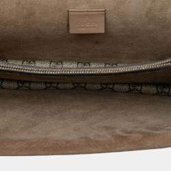 Pre Owned Gucci Brown Medium GG Supreme Dionysus Shoulder Bag